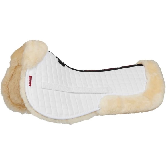 SOLD (FB Mrkt) Horse half pad w/sheepskin - Picture 2 of 7